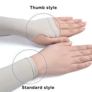 Manchons de bras unisexes tendance anti-UV, protection solaire, pour cyclisme et sports de plein air, rafraîchissants, respirants, en polyester et élasthanne, tailles adultes - Product Image 5