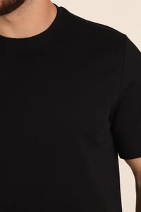 เสื้อยืดผู้ชาย Ever Glow ไซส์ใหญ่ แขนสั้น ทรงเข้ารูป คอกลม ผ้าเรียบ สีพื้น 100% ผ้าฝ้าย ระบายอากาศ แห้งเร็ว เป็นมิตรกับสิ่งแวดล้อม - Product Image 6