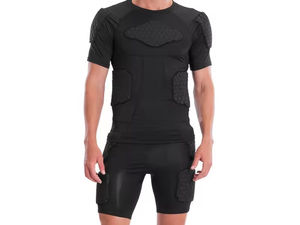 Chaleco de Compresión Ajustable y Ligero con Relleno, Pantalones Cortos Deportivos para Hombre, Ropa Interior Deportiva, Protector Anticolisión, Reciclado - Product Image 3