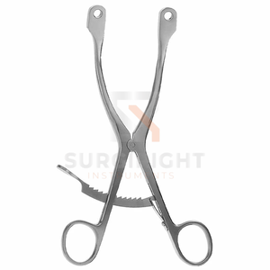 Retractor manual tipo Kolbel, instrumento quirúrgico ortopédico, sistema de retracción para cirugía de hombro, acero inoxidable SurgiRight - Product Image 1