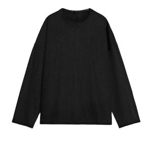 Comfortable <b>Ladies</b> Stylish Fashionable Hoodies <b>Sweatshirts</b> High Quality Women Gym Pullover Hoodies 100% Cotton Fleece <b>Black</b> Soft - Product Image 1