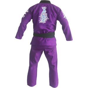 Tenue d'arts martiaux : veste et pantalon de kimono à manches longues pour l'entraînement - Product Image 3