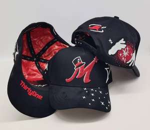 Gorra Deportiva Personalizada de Alta Calidad, 100% Algodón, Diseño Moderno, Visera Curva Ancha, 5 Paneles, Popelina, Negra, Cierre de Hebilla - Product Image 5