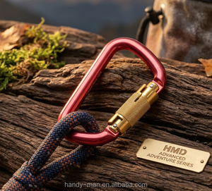 Safe Outdoor Sport Discount High Demand Hook 24KN Aluminum Climbing Carabiner - Product Image 6
