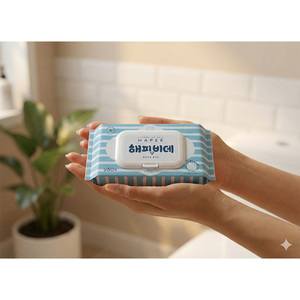 [Mediworks] Toallitas Húmedas para Bidé HAPEEI para Adultos, Grado EWG Verde, Sin Parabenos, Suaves, No Irritantes, Agua Pura, Paquete Grande - Product Image 2
