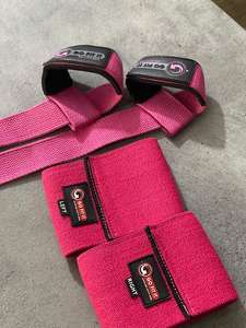 Sangle de musculation en néoprène élastique avec bande de compression réglable antidérapante haute élasticité - Product Image 3