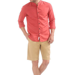Comfortable Men Shorts Latest Design Casual Solid <b>Colour</b> 100% Cotton Quick Dry Beachwear Workout Knee Length Shorts - Product Image 1
