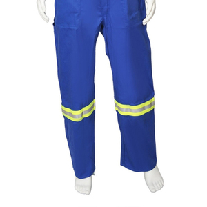 Combinaison de sécurité sur mesure en sergé 100 % coton, avec bande réfléchissante, pour vêtements de travail – Fournisseur d'usine OEM - Product Image 5