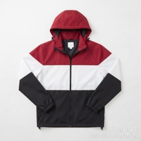 Veste coupe oversize vintage streetwear unisexe coupe-vent minimaliste techwear athlétique Formula 1 Industries pour l'hiver