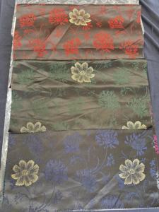 Abaya ผ้าซาตินเนื้อนุ่มพิเศษสำหรับเด็กผู้หญิงผ้าแจ็คการ์ดผ้า100% โพลีเอสเตอร์ระบายอากาศได้ดีเส้นด้ายสีแดงเข้ม1335 - Product Image 2