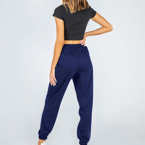 Pantalones de Moda para Mujer, Pantalones Casuales con Logotipo Personalizado, Pantalones Anchos de Algodón Estilo Boyfriend, Jeans para Damas - Product Image 3