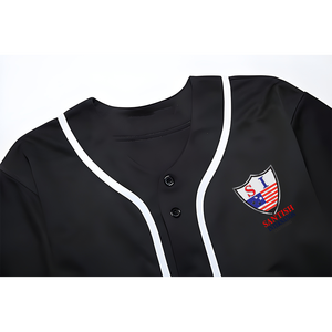 Celana Pendek Bisbol Seri Tokyo Los Angeles Pria 2026 Logo Tim Kustom Jahitan Bordir 100% Poliester Putih - Product Image 4