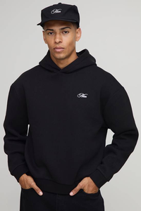 Sudaderas con Capucha Personalizadas con Logotipo para Hombre, de Felpa, de Alta Calidad, Talla Grande, con Hombros Caídos, Cierre de Cremallera, Coloridas, Gran Venta - Product Image 4