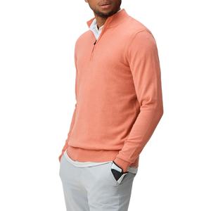 Venta al por mayor de sudadera deportiva para hombre de poliéster Spandex Pullover Zip Collar Quarter Zip Pullover Golf para hombres 2026 - Product Image 2