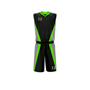 Uniforme de Baloncesto de Alta Calidad para Hombre, Camiseta Deportiva con Pantalones Cortos, Diseño Personalizado, Servicio OEM - Product Image 2