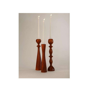 เชิงเทียนไม้แบบใหม่ โคมไฟ และขวดใส่เทียน ของตกแต่งบ้านสำหรับรอมฎอนมูบารัค พร้อมเตาเผากำยาน โดย MULTI CRAFT - Product Image 4