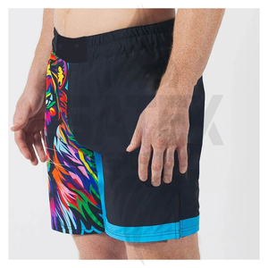 Pantalones Cortos de Boxeo de Poliéster Ligero de Alta Calidad, Elásticos, Transpirables, de Secado Rápido, Cómodos, con Cintura Elástica, para Venta en Línea - Product Image 3