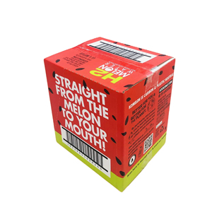 Caja de Cartón Corrugado Plegable Cuadrada de 3 Capas Personalizada, de Materiales Reciclados de Colores Mixtos, de 3 mm, con Protección UV e Impresión Offset - Product Image 1