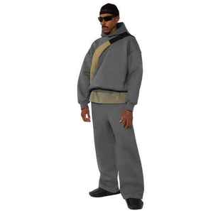 Fabricant direct d'usine, sweats à capuche pour hommes de qualité professionnelle, couleurs et logos sur mesure, sweats à capuche d'hiver pour hommes de haute qualité. - Product Image 4