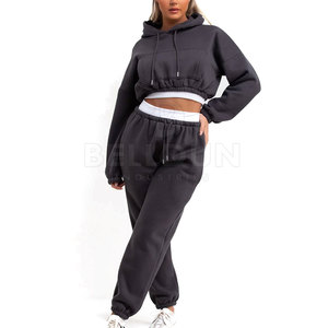 Conjunto Deportivo Elegante y Cómodo para Mujer, Top Corto, Ropa Deportiva para Gimnasio, Yoga, Entrenamiento, Tejido Transpirable y Suave - Product Image 2