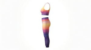 Conjunto de Yoga para Mujer, Tendencia 2026, Nuevo, Reversible, Sólido, Tallas Grandes, Transpirable, Ligero, con Logotipo Personalizado en la Parte Delantera - Product Image 2