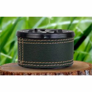 Ensemble brûleur d'oud premium, boîte à bakhoor arabe Mubkhar 3-en-1, support d'encens artisanal en bois et cuir, ensemble cadeau Mubkhar en gros - Product Image 2