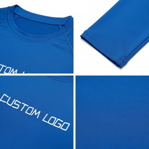 เสื้อคอมเพรสชั่นผู้ชาย สกรีนโลโก้ได้ ชุดออกกำลังกาย แขนยาว เสื้อยืดออกกำลังกาย รับผลิตเสื้อผ้าออกกำลังกาย OEM - Product Image 5