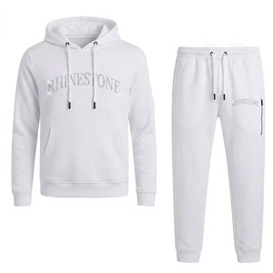 Ensemble de survêtement en strass pour homme, style moderne et brillant, doux, respirant, tendance, tenue streetwear pour la nuit - Product Image 1