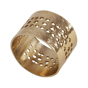 Luxury <b>Matte</b> Iron Napkin Rings for Modern Fine Dining and Party Use Eco-Friendly Durable Stocked - Product Image 4