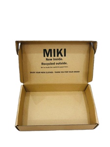 Boîte en carton ondulé auto-élevante à 3 couches personnalisée, fabriquée avec des matériaux recyclés écologiques de luxe, pour chaussures, chaussettes, fourrures, impression flexo - Product Image 6