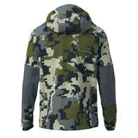 Chaqueta de Caza Impermeable con Camuflaje para Hombre, Chaqueta Táctica de Tela Silenciosa para Exteriores, Parka con Capucha de Camuflaje, Ropa de Abrigo para Pesca y Senderismo