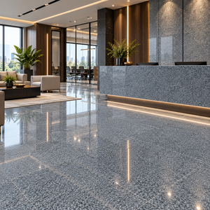 Grandes dalles de granit brun Adhunik poli pour les applications d'aménagement intérieur commercial et les pierres de réception d'aéroports et d'hôtels - Product Image 3