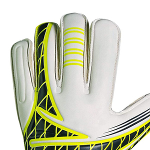 Gants de gardien de but professionnels en cuir de vachette, paume en latex allemand, séchage rapide, confortables, gants de gardien de but de football, logo OEM personnalisé - Product Image 5