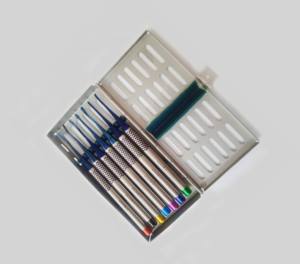 Set de 7 Piezas de Extractores y Elevadores Dentales Manuales de Acero Inoxidable de la Mejor Calidad para Implantes PDL, con Certificación CE ISO, de Grip Surgical - Product Image 3