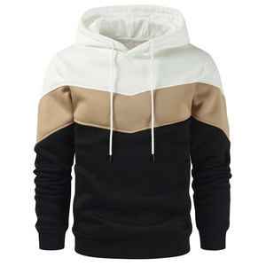 Sudadera con capucha oversize para hombre, moderna y elegante, estampada o lisa, con logo personalizado, para venta en línea a bajo precio. - Product Image 4