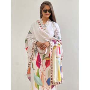 Bel ensemble de costume de fantaisie à impression numérique pour femmes pour les fêtes - Product Image 4