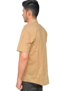 Wholesale <b>Man</b> White Cotton Shorts Sleeve Office Work Wear Uniform Wedding Party Business Formal <b>Dress</b> Shirts for <b>Men</b> - Product Image 4