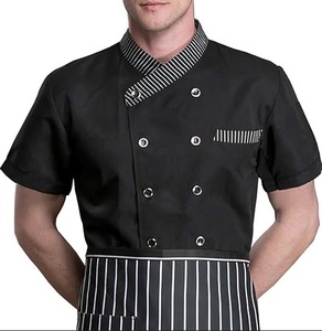 Veste de Chef Professionnelle Unisexe Haute Visibilité, Tenue de Travail en Polyester Respirant, Uniforme de Cuisine pour Hôtels et Restaurants, Vente en Gros - Product Image 2