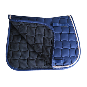 Tapis de selle équestre Royal Square matelassé confortable, style anglais polyvalent, matelassage losanges, style western formel, toutes saisons - Product Image 4