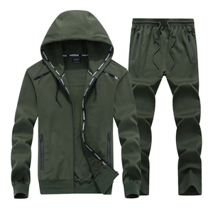 Ensemble de survêtement pour homme, rouge, à capuche, design 2 en 1, sweat-shirt à fermeture éclair à manches longues, poches latérales légères, vêtements décontractés sportifs, séchage rapide - Product Image 6