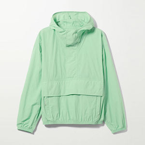 Top Quality Custom logo Plain Lightweight Windbreaker <b>Jacket</b> Stylish Nylon Windbreaker Half <b>Zip</b> <b>up</b> <b>Jacket</b> - Product Image 2