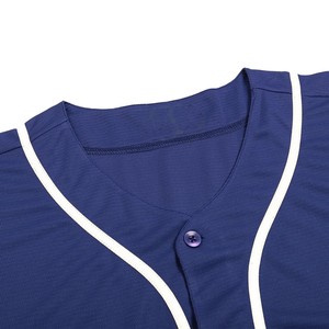 Camiseta de Béisbol Blanca para Hombre, Manga Corta, Cierre de Botones, Absorbe la Humedad, Corte Regular, para Adultos, Todas las Temporadas - Product Image 4