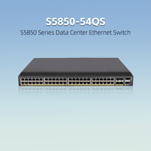 Commutateur L3 de centre de données G H3C S5850 Series S5850-54QS Gigabit haute densité <span class=keywords><strong>TOR</strong></span> avec liaison montante 40G géré - Product Image 1