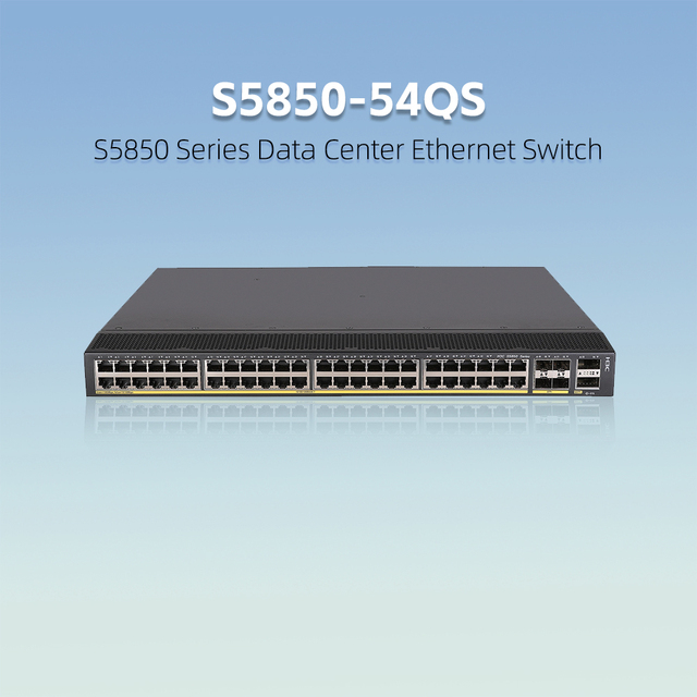 G H3C S5850 Series S5850-54QS High-Density Gigabit TOR Data Center L3 Switch with 40G Uplink Managed Switch