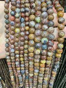 Cuentas redondas de pietersita natural, cuentas de piedra lisa para la fabricación de joyería, suministro al por mayor. - Product Image 6