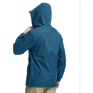 OEM Custom Man Jackets Outdoor Windbreaker Waterproof Casual Lightweight Wind Breaker Jacket Men - Product Image 2