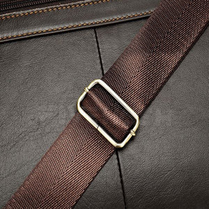 Men Leather Laptop Bag Stylish And Durable Design With Multiple Pockets Ideal For Business Travel Office And Daily Carry Use - Product Image 6