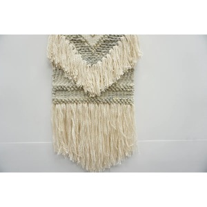 Handmade White Macrame Wall Decor Ideal For Entryway Welcome Decor TV <b>Unit</b> Backdrop Frames And <b>Corner</b> Wall Filling Decor - Product Image 6