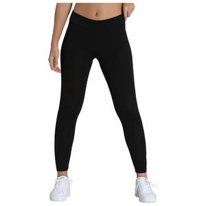 Leggings de Yoga de Cintura Alta Tallas Grandes 100% Algodón Transpirables Sin Costuras Ropa Deportiva Control de Abdomen Pantalones para Mujer - Product Image 1