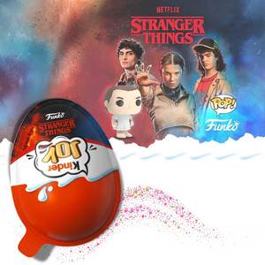 Huevos Kinder Joy Stranger Things en oferta, 36 huevos x 20g/ Huevo de chocolate Kinder Joy de Stranger Things con juguete, precio directo de fábrica - Product Image 1